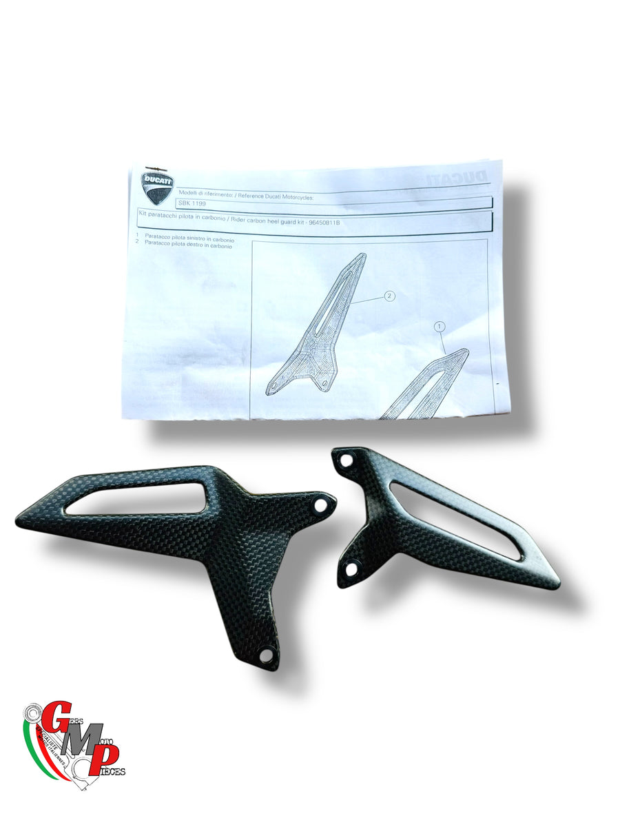 Paire de Pare Talon Gauche Carbone DP NEUF - Ducati