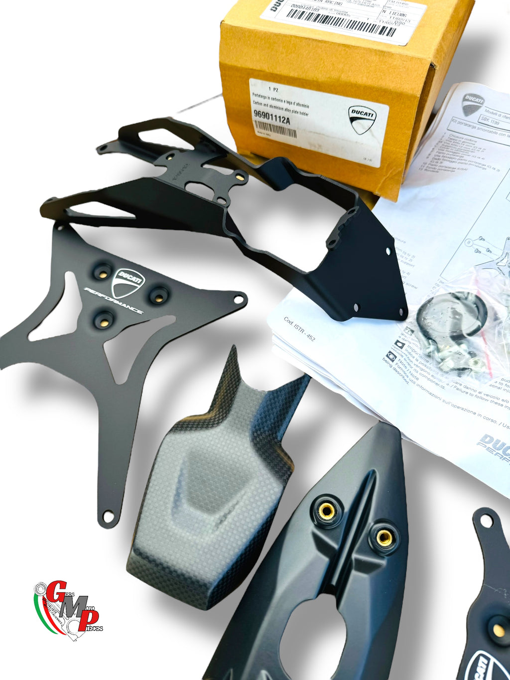 Support Plaque carbone Ducati Performance - Ducati