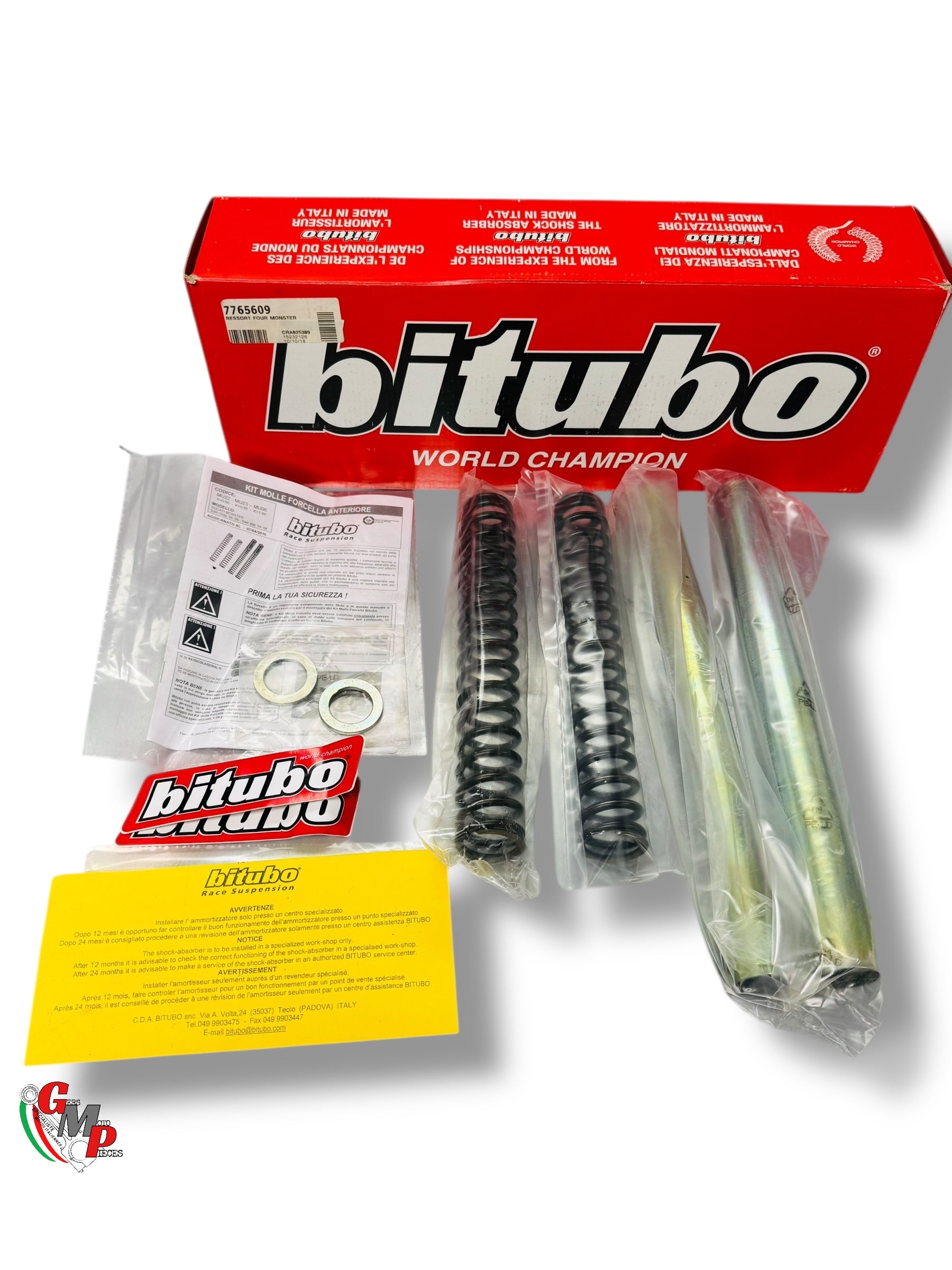 Kit ressort de fourche 1.0kgs BITUBO NEUF - Ducati