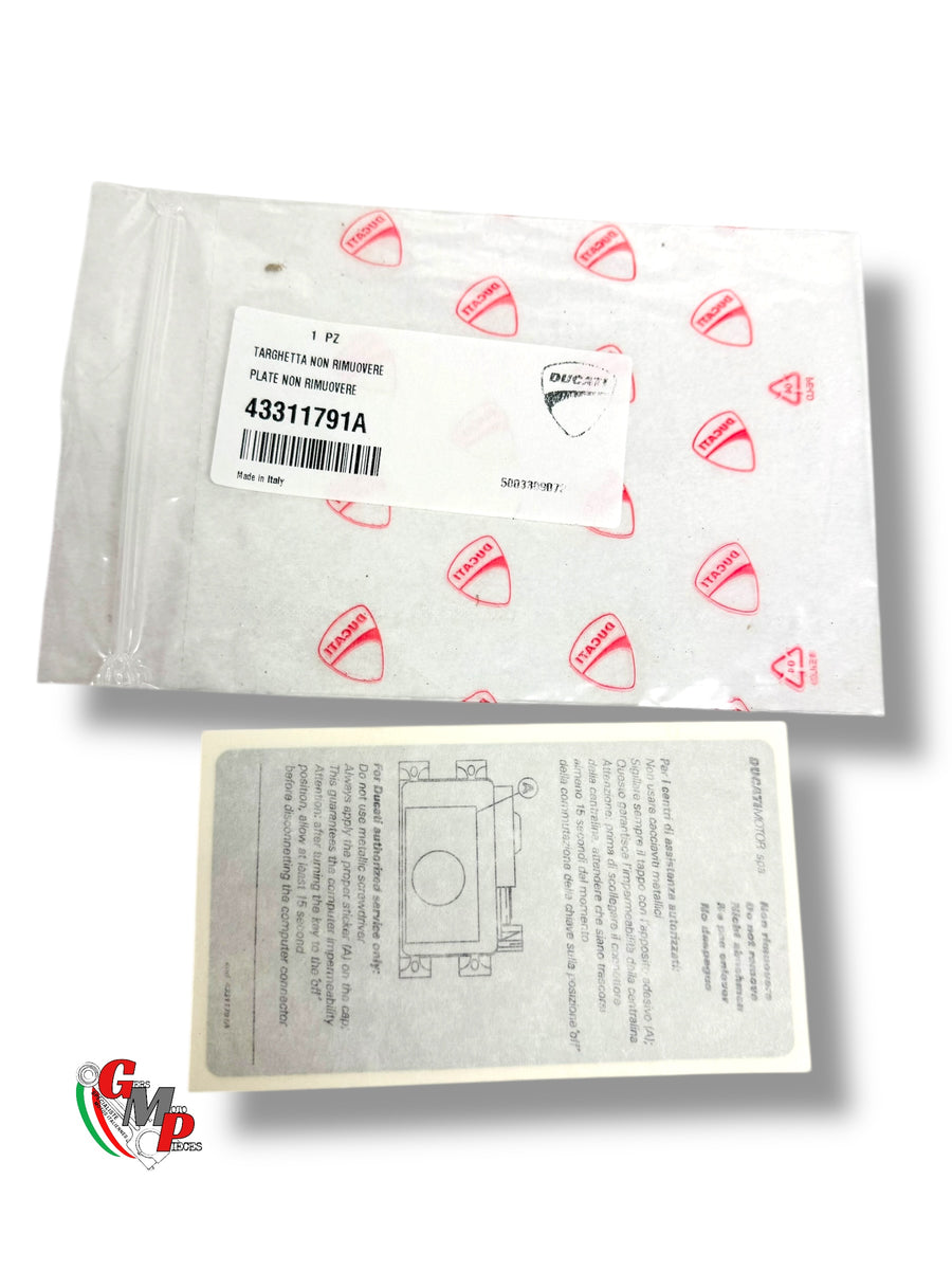 Sticker ECU Neuf - Ducati