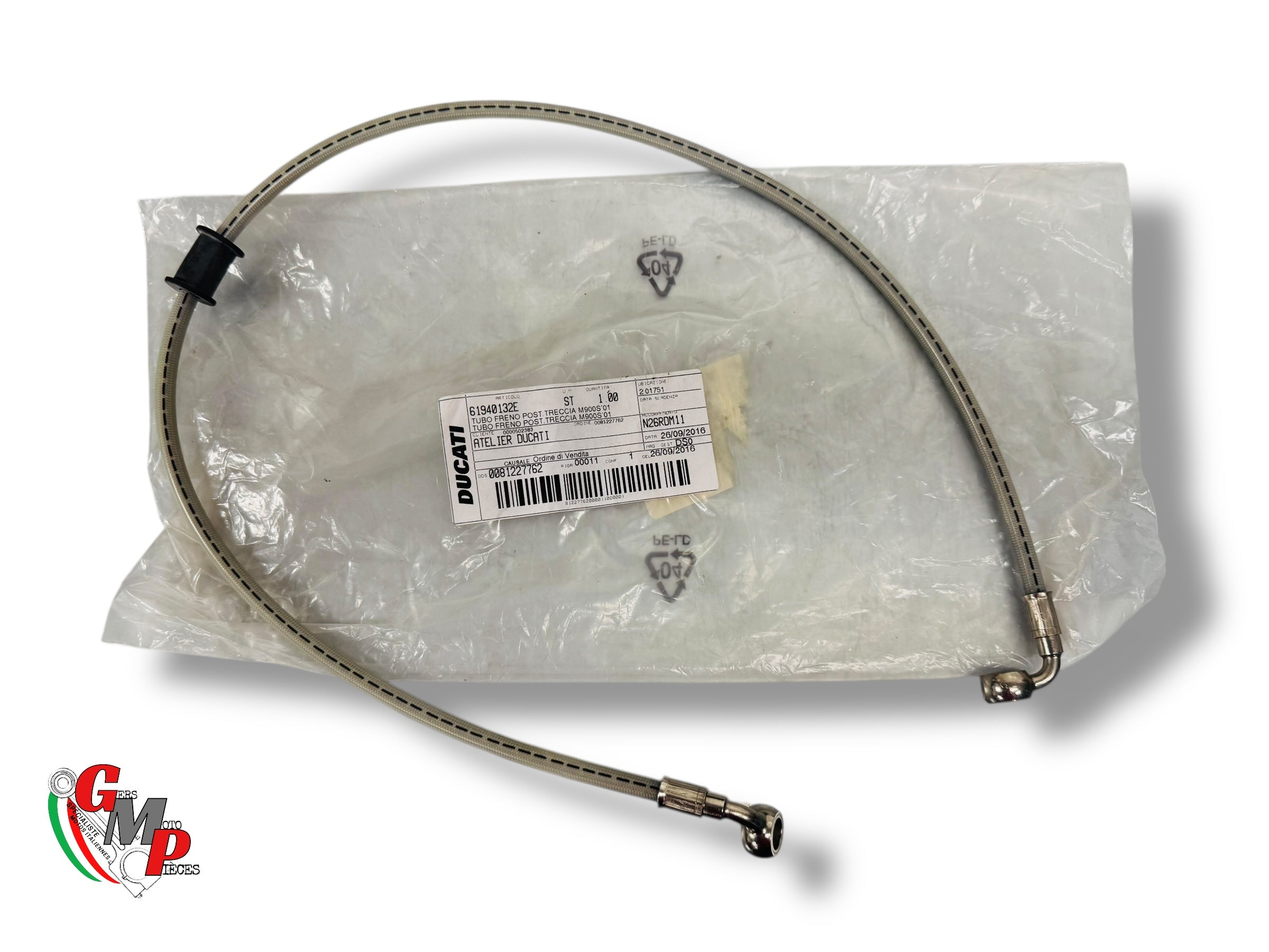 Durite de frein arrière NEUVE - Ducati