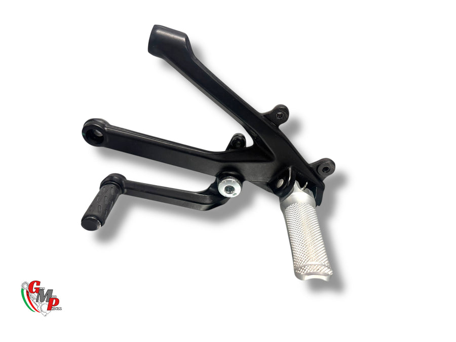 Platine Repose Pied Avant Gauche Noir Complete - Ducati