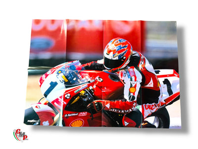Poster NEUF original Ducati - Foggy - Carl Fogarty