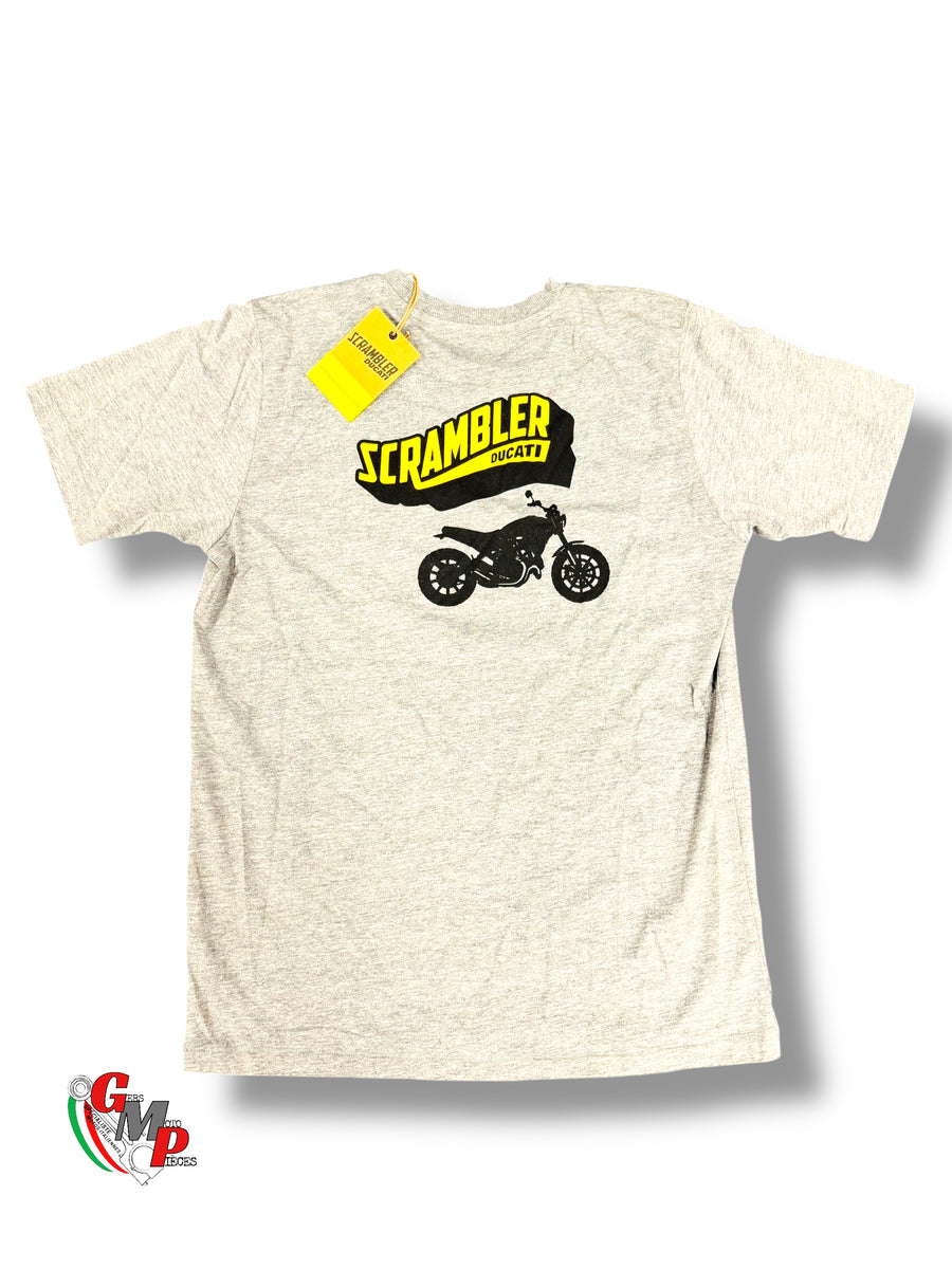 T-shirt Ducati Scrambler Big Banner NEUF