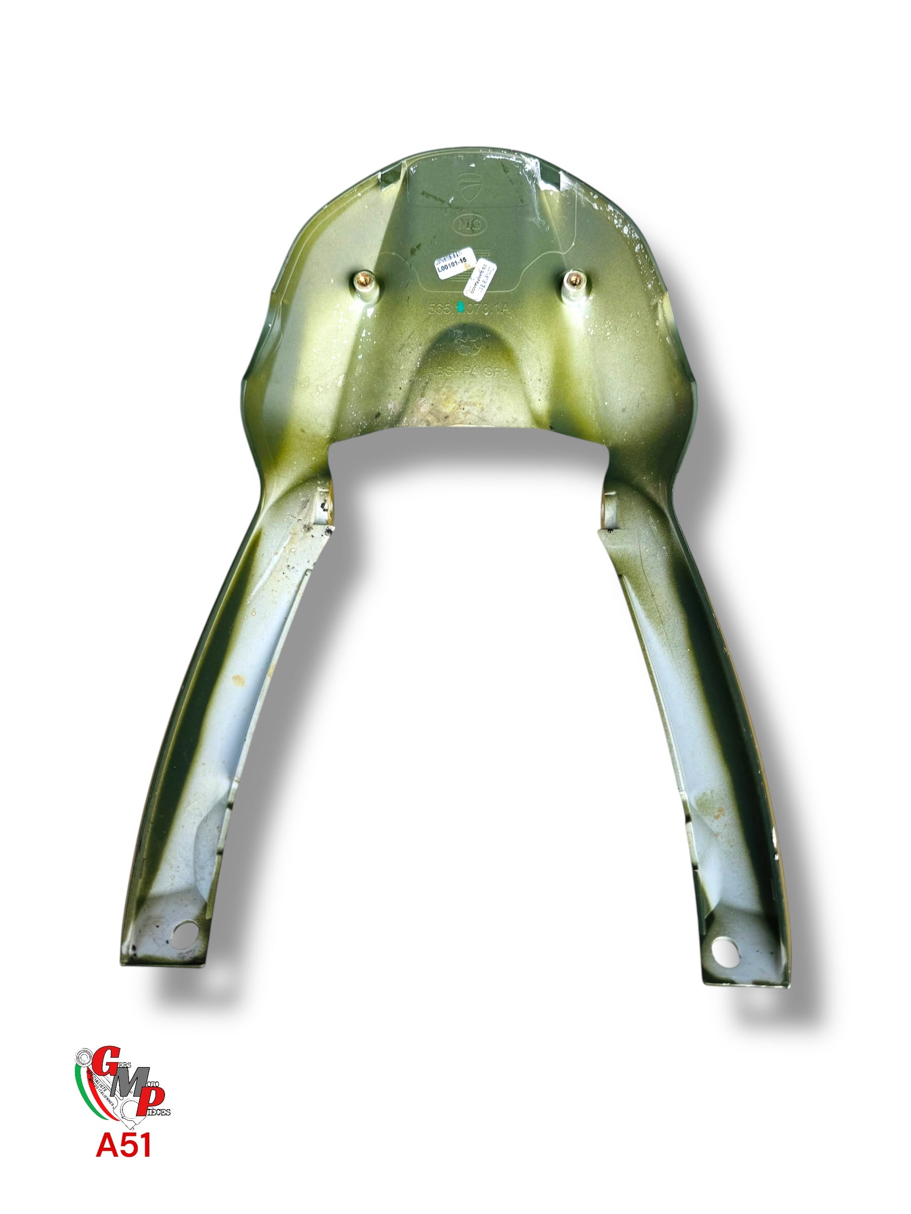 Garde boue arrière vert - Ducati