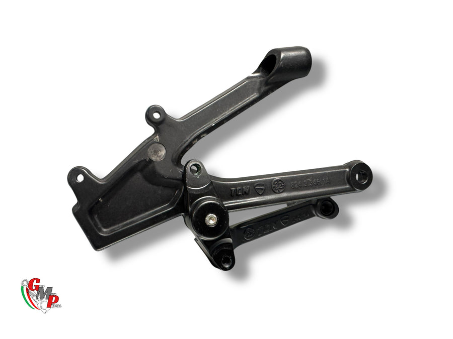 Platine Repose Pied Avant Gauche Noir Complete - Ducati