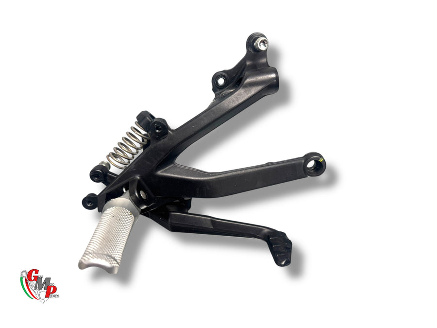 Platine Repose Pied Avant Droite Complete Noir - Ducati