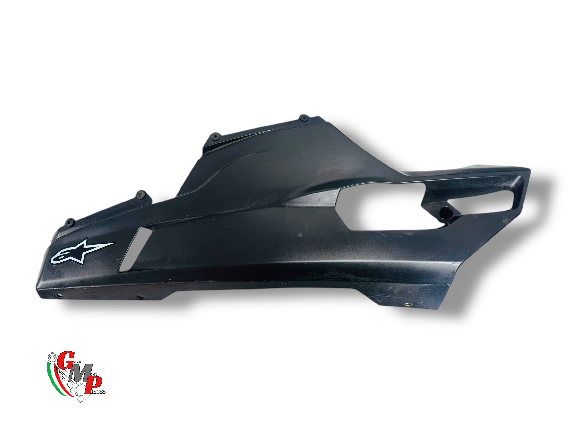 Sabot Gauche Demi Carénage Noir - Ducati