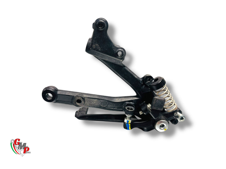 Platine Repose Pied Avant Droite Complete Noir - Ducati