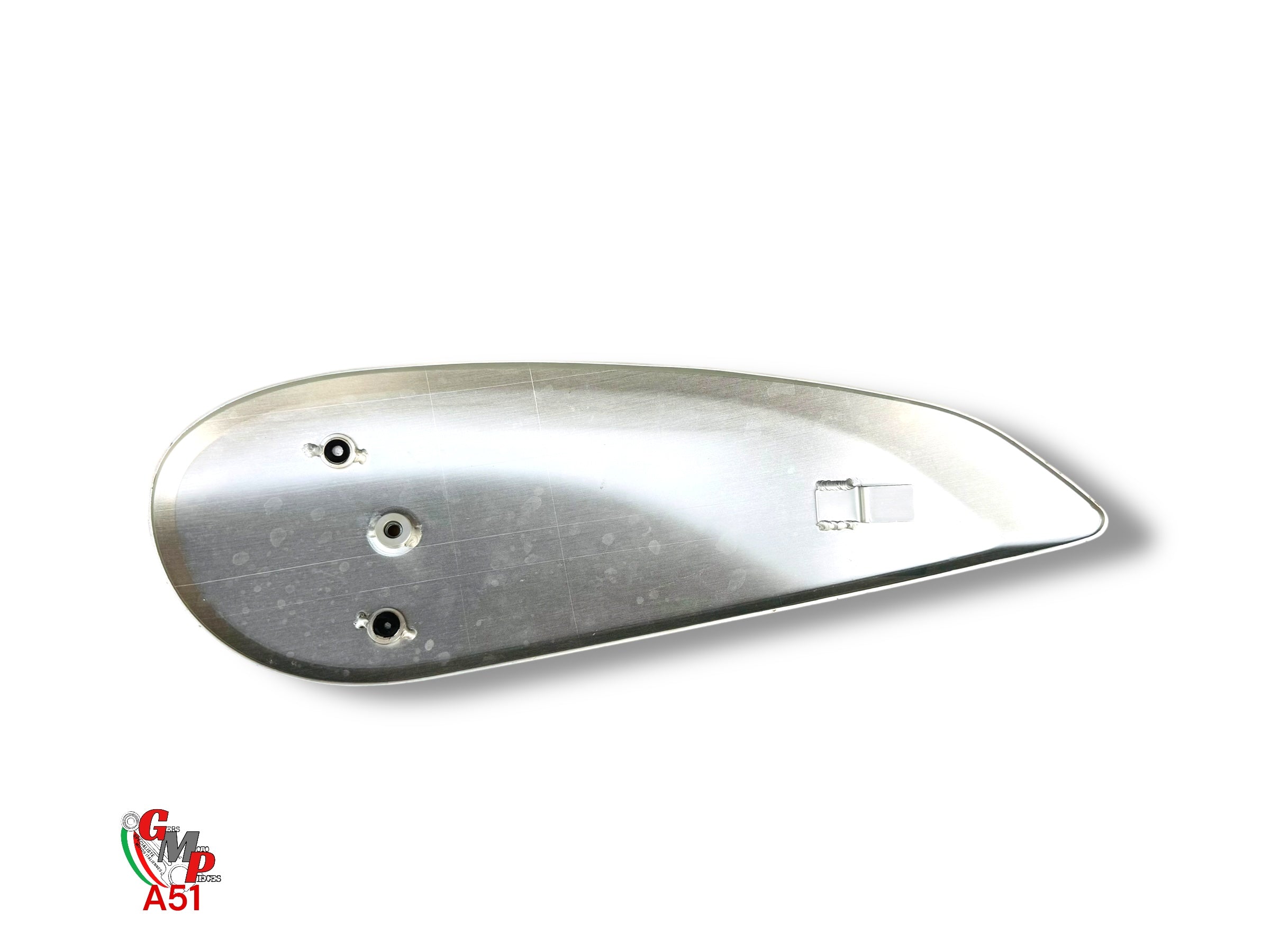 Calotte écope de réservoir droit aluminium - Ducati