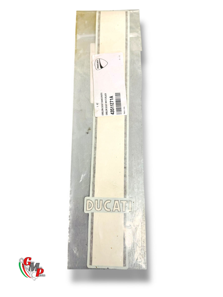 Sticker NEUF de capot de selle - Ducati