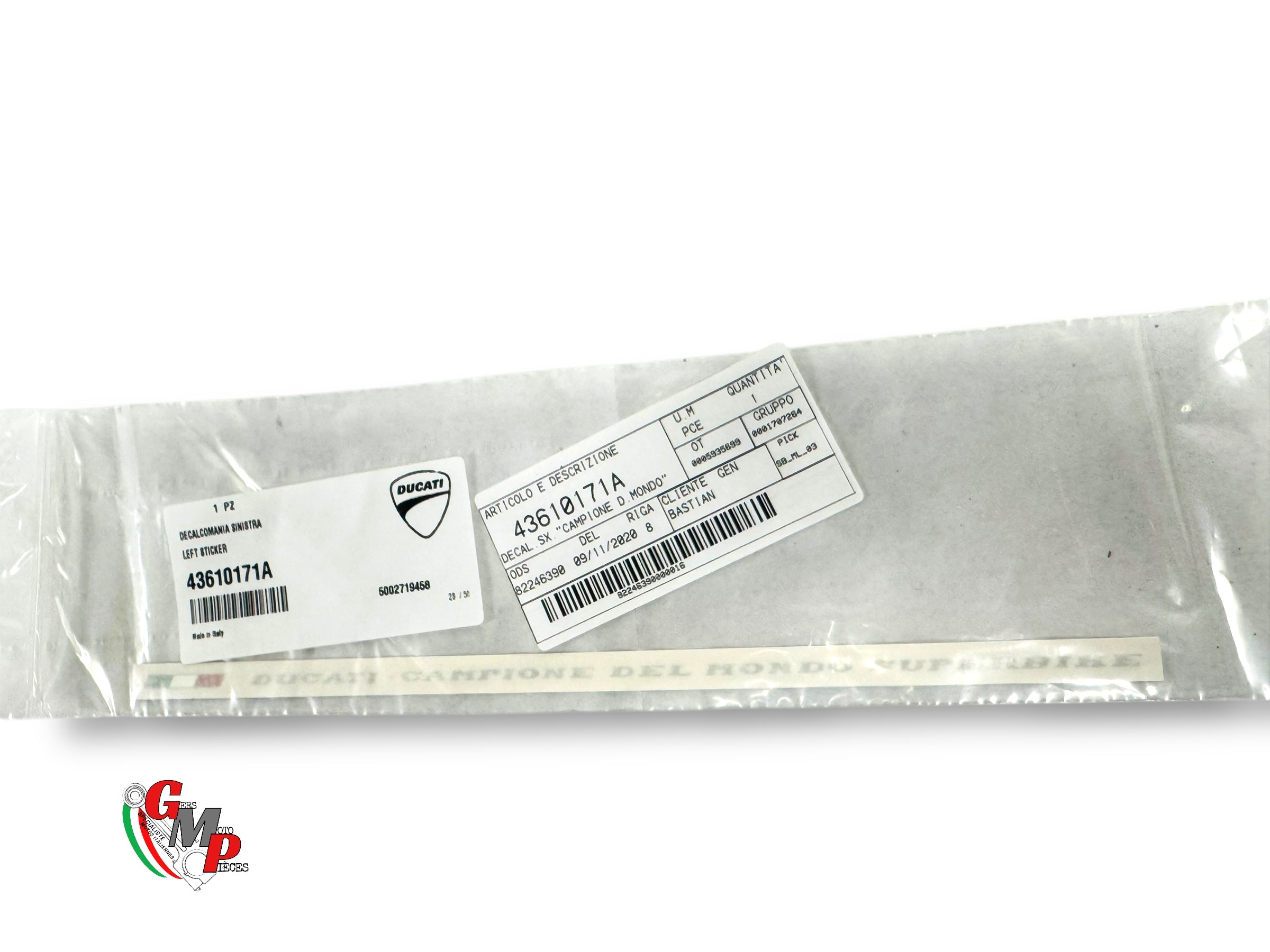 Sticker Neuf - Ducati