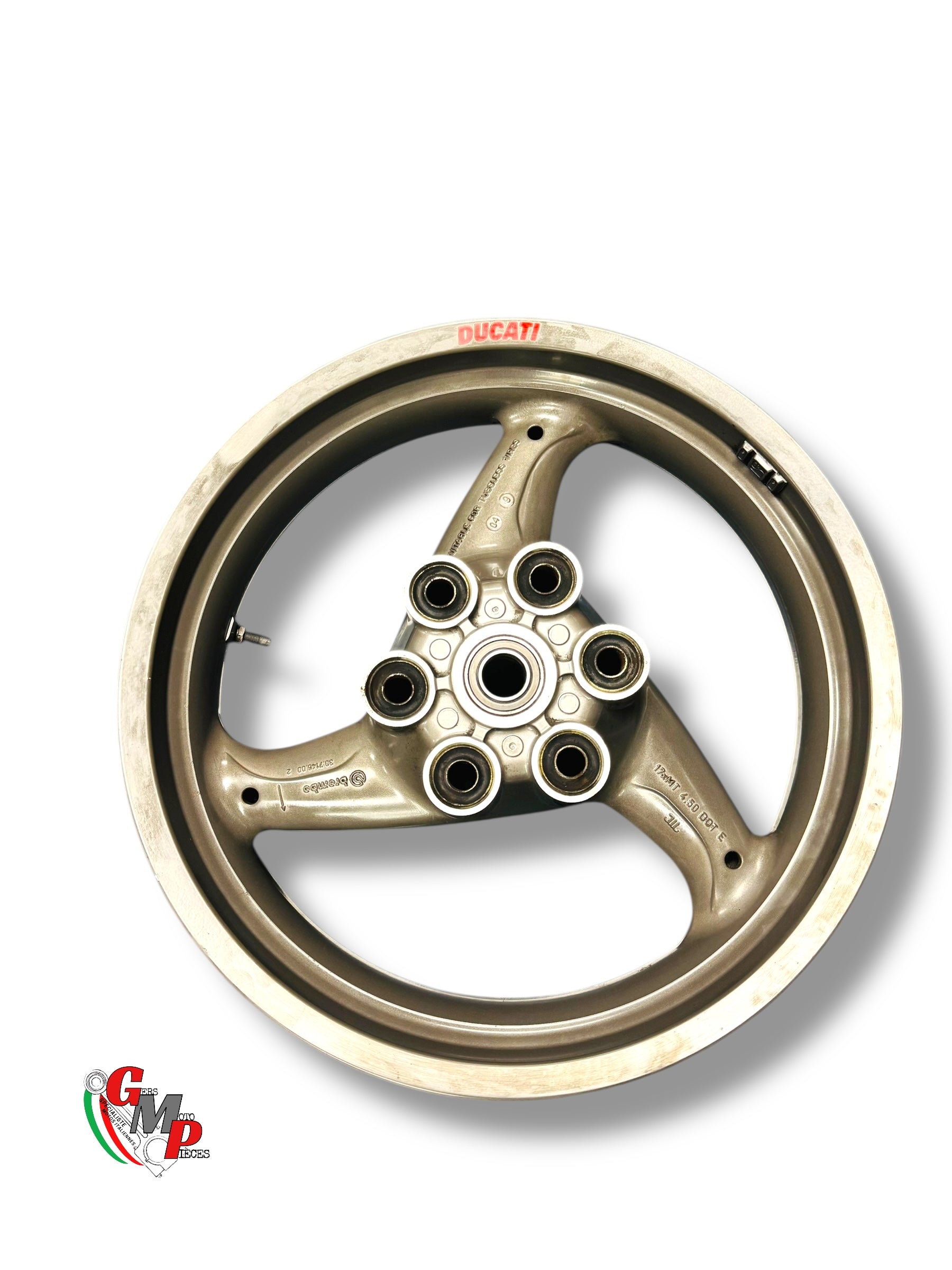 Jante roue arrière 4.5'' gros axe de roue - Ducati