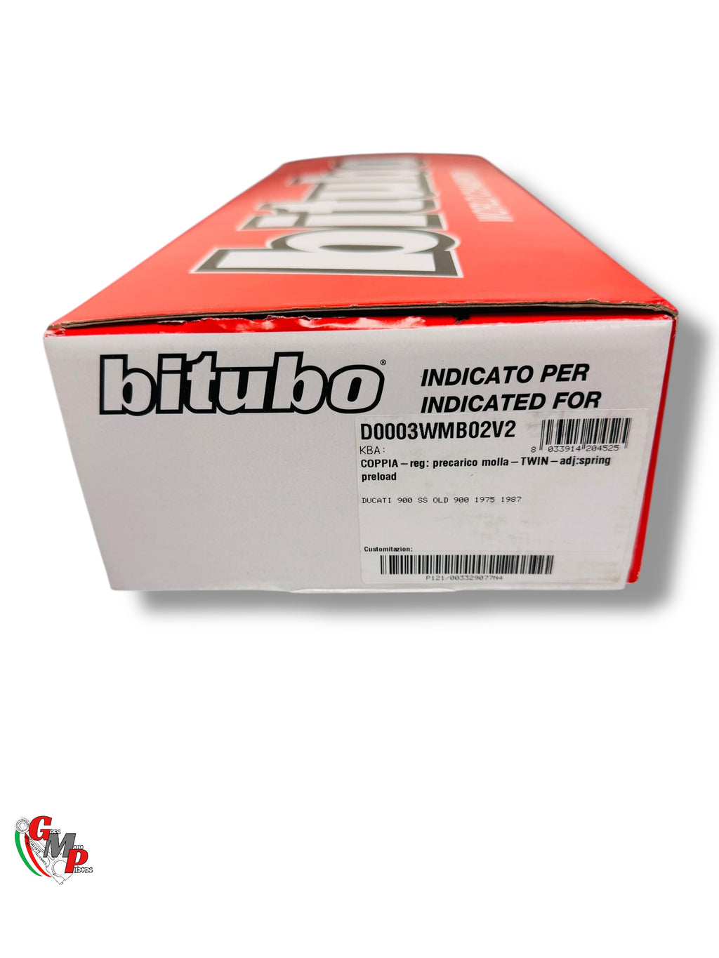 Amortisseur arrière BITUBO WMB02 Noir NEUF - Ducati 900 Darmah / 900 Supersport couple conique