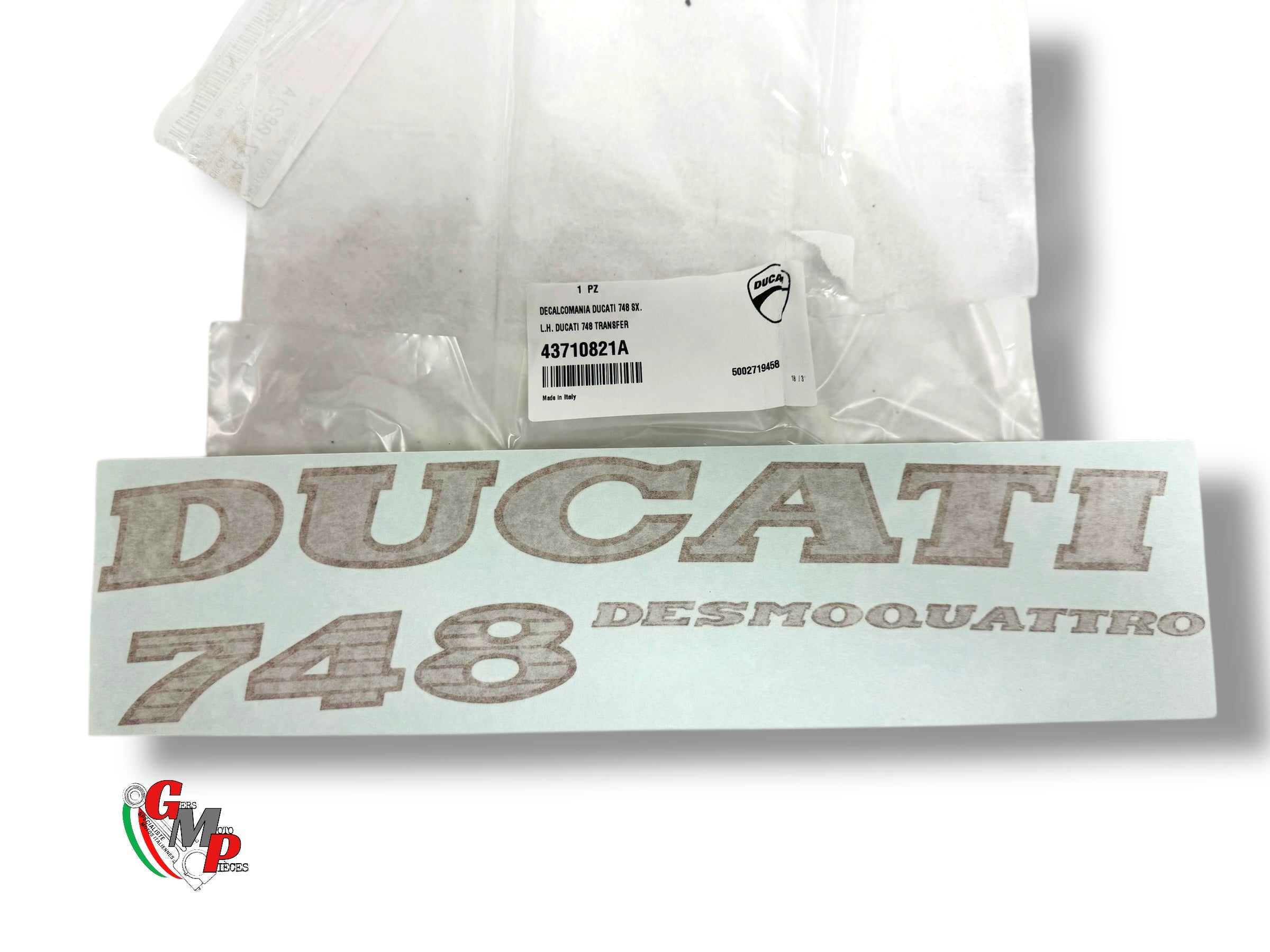 Sticker 748 Neuf - Ducati
