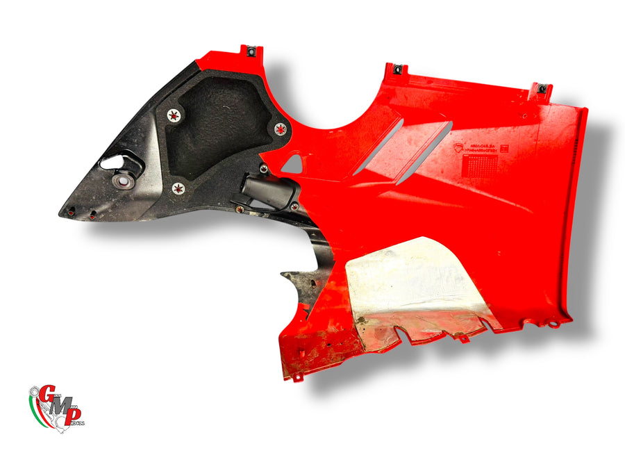 Carenage sabot Inferieure Gauche Rouge - Ducati