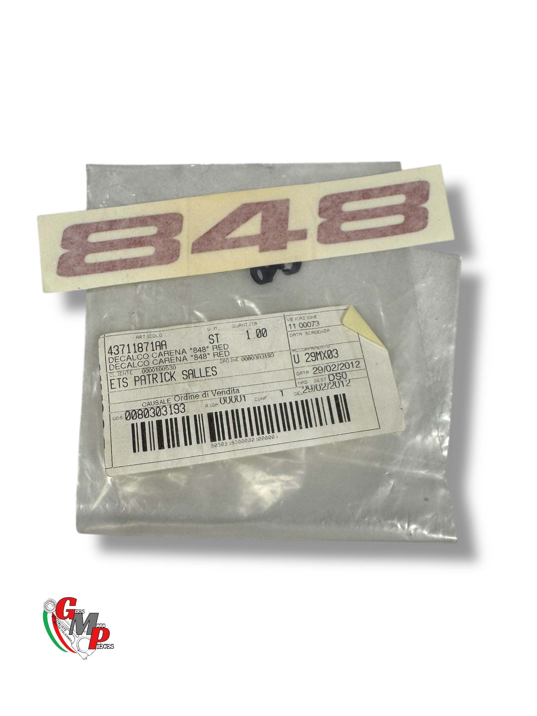 Sticker Neuf - Ducati