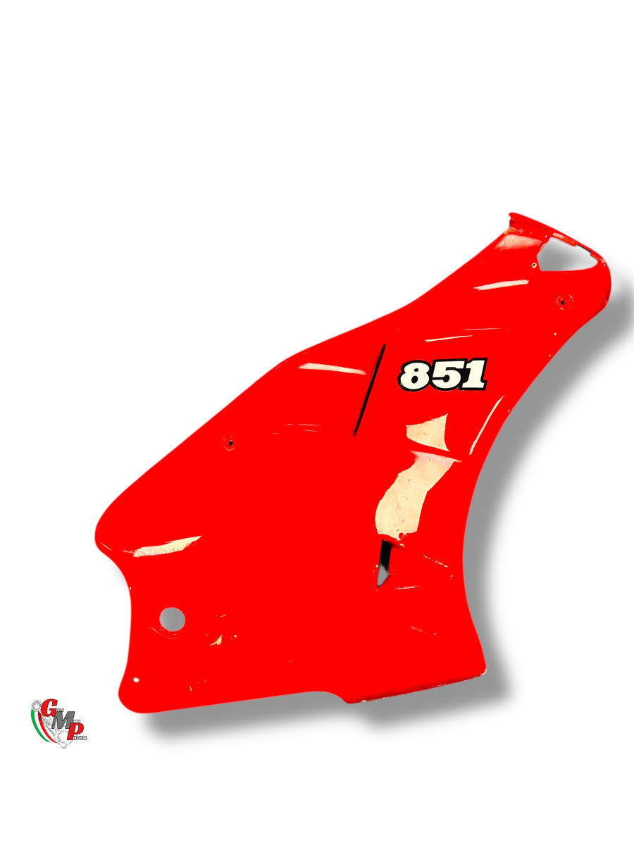 Flanc De Carénage Droit Rouge origine - Ducati