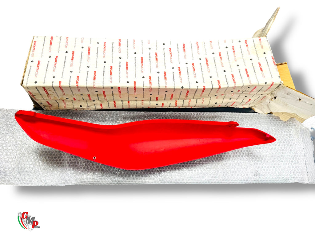 Carénage sous selle droit rouge - Ducati