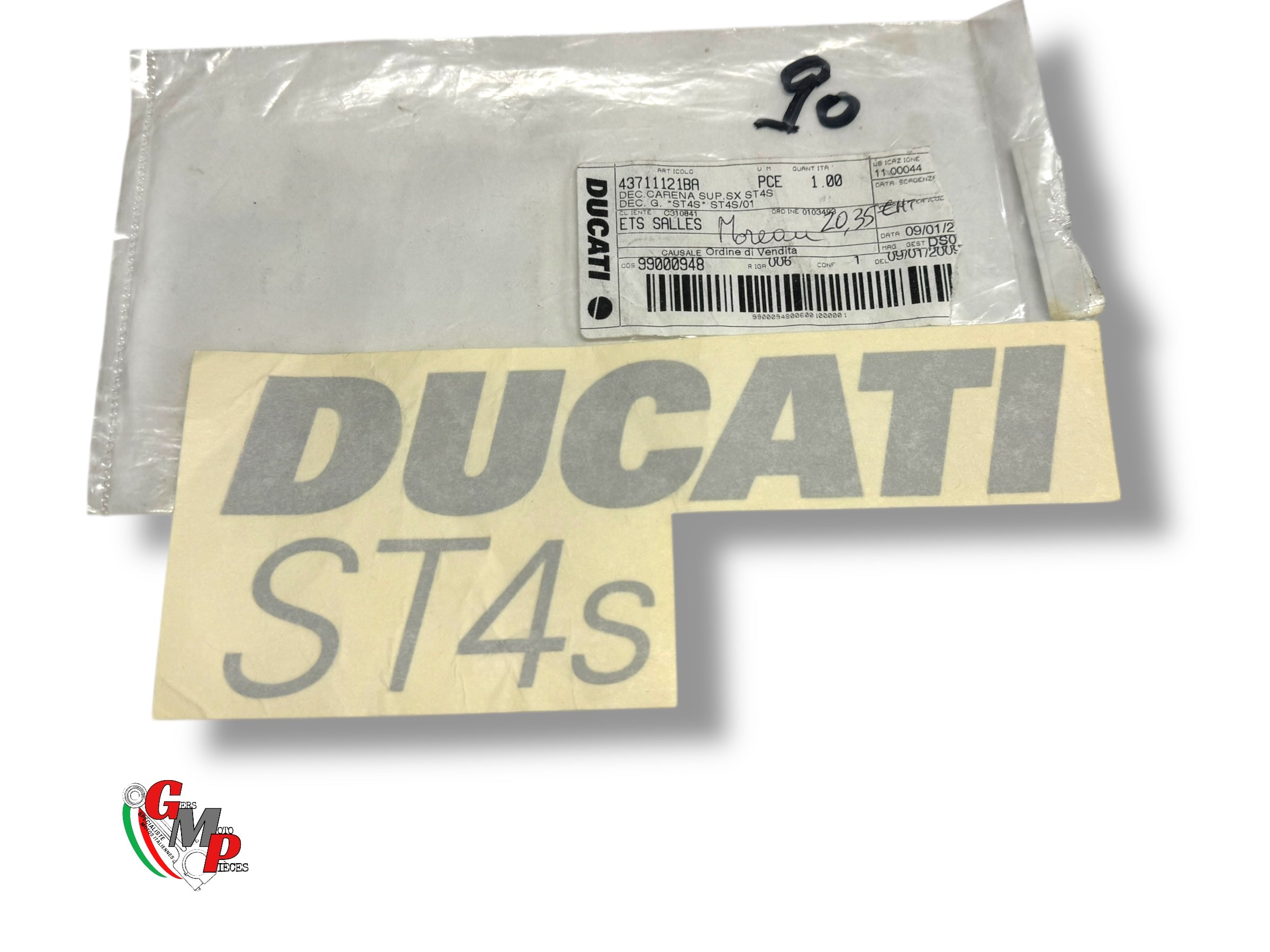 Sticker ST4 Neuf - Ducati