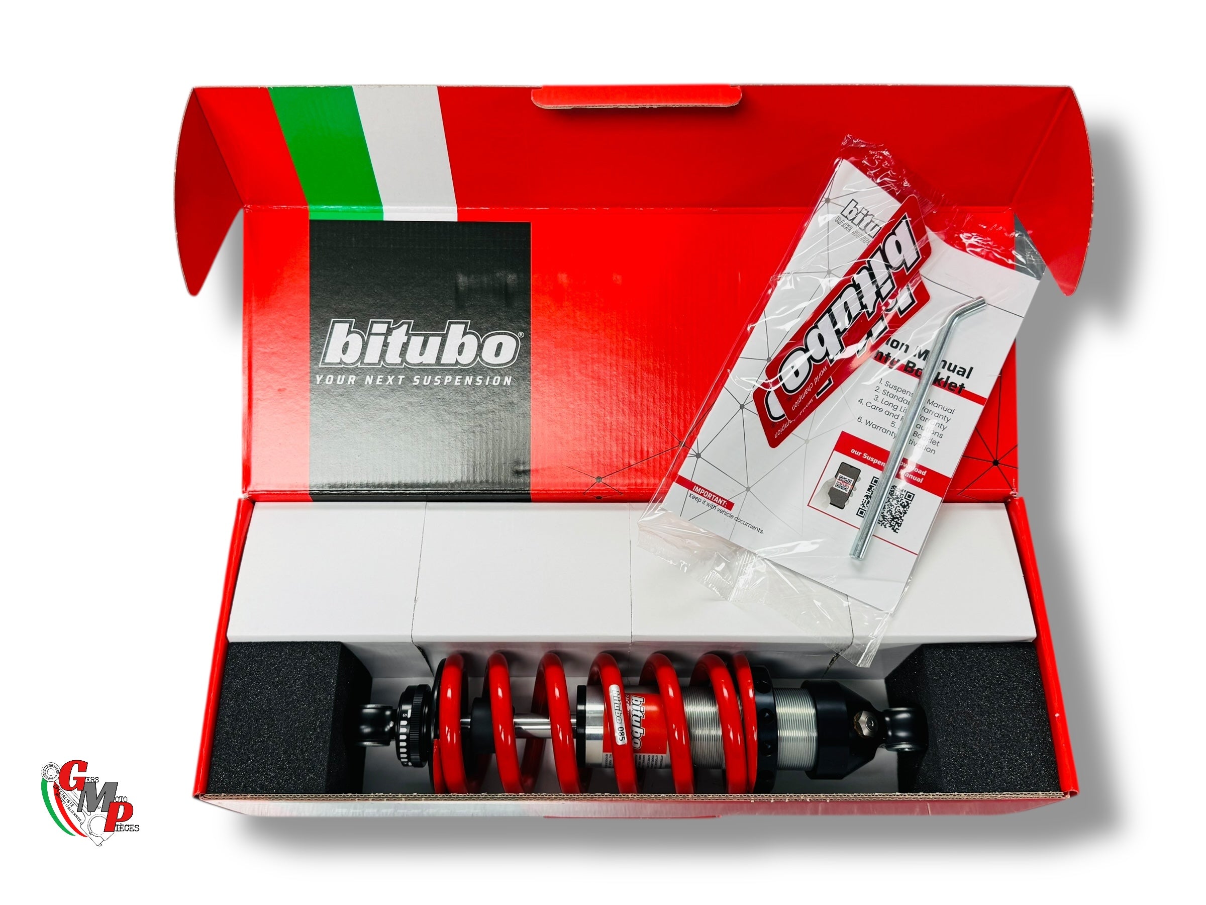 Amortisseur arrière BITUBO XZE01 NEUF - Ducati 750 F1 de 1986 à 1989