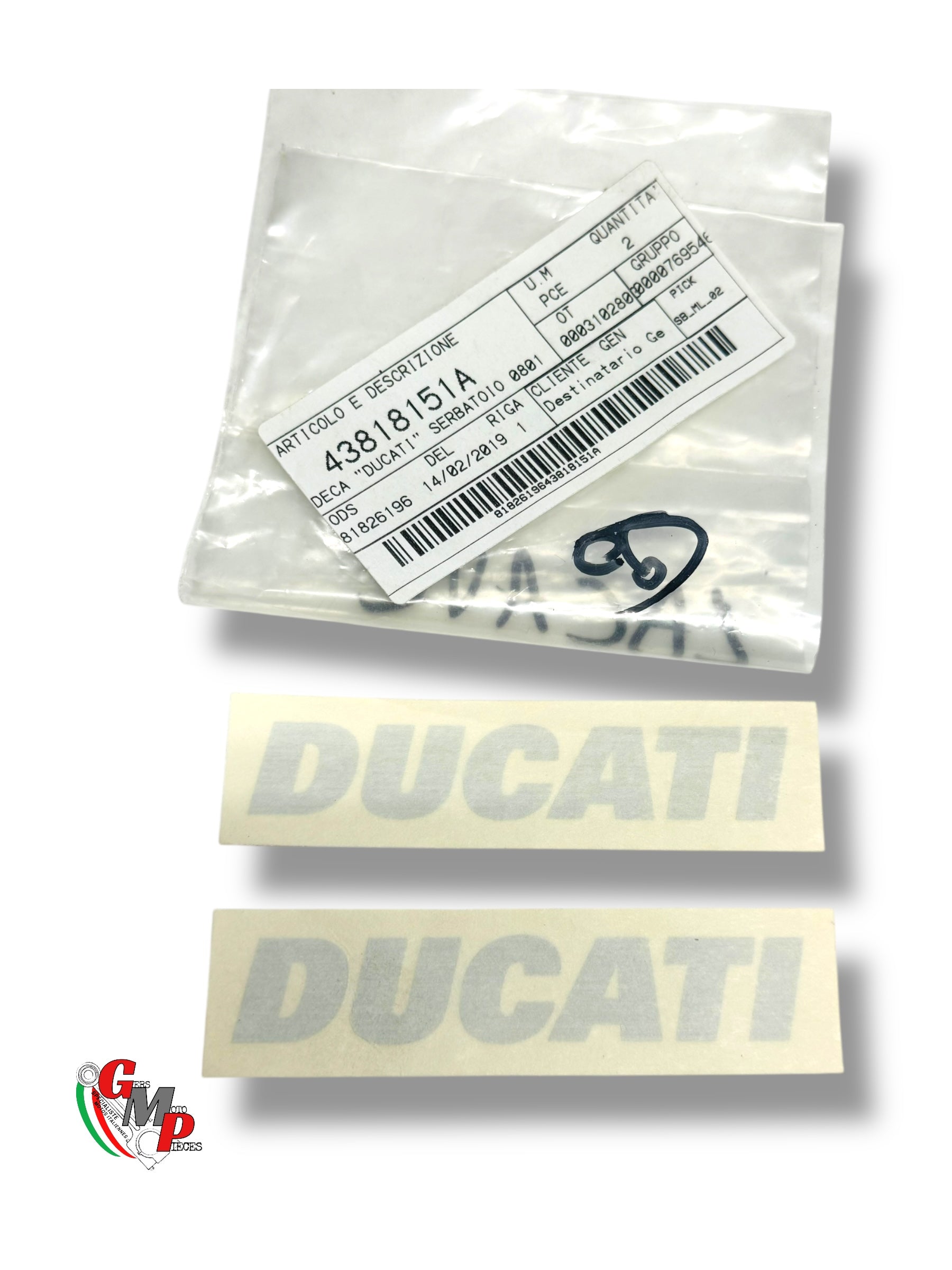 Sticker Neuf - Ducati