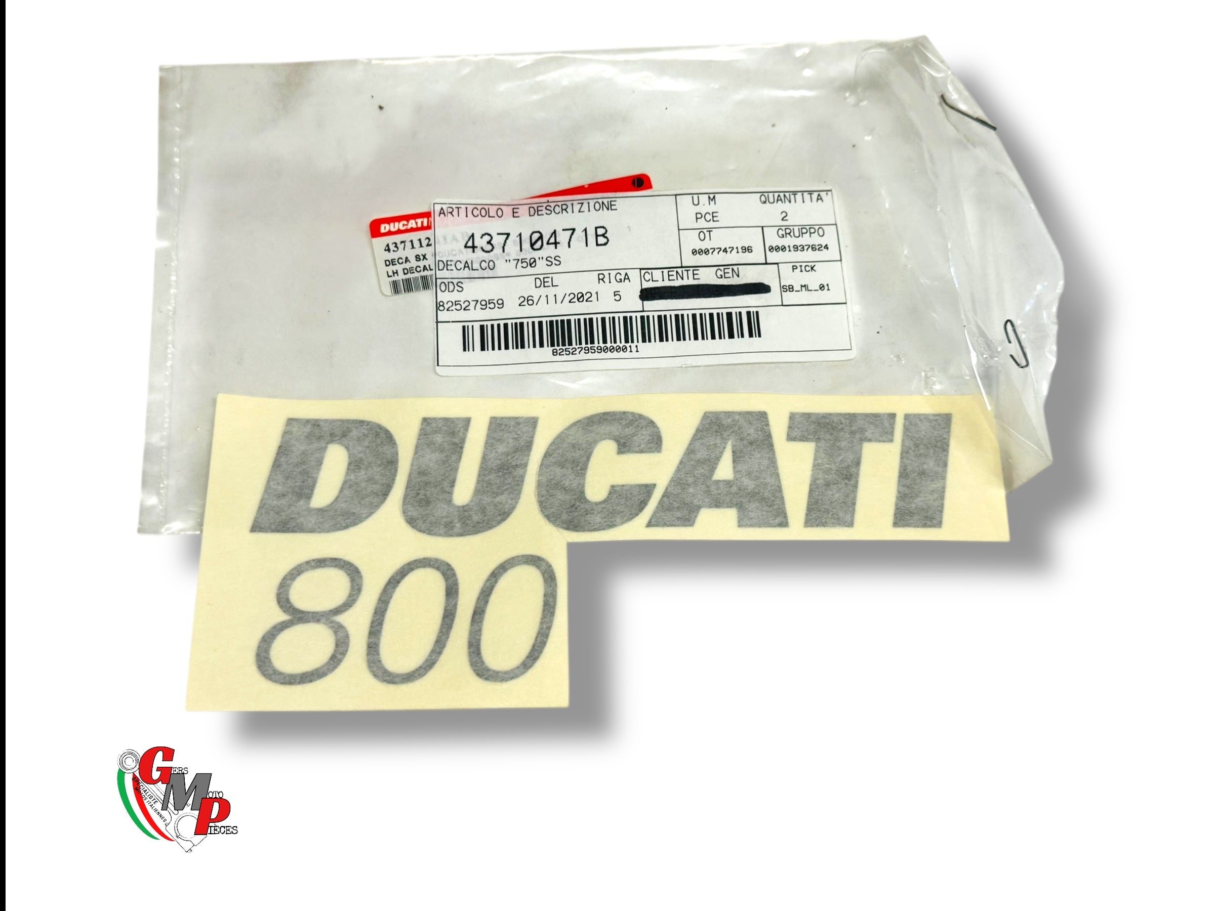 Sticker Neuf - Ducati