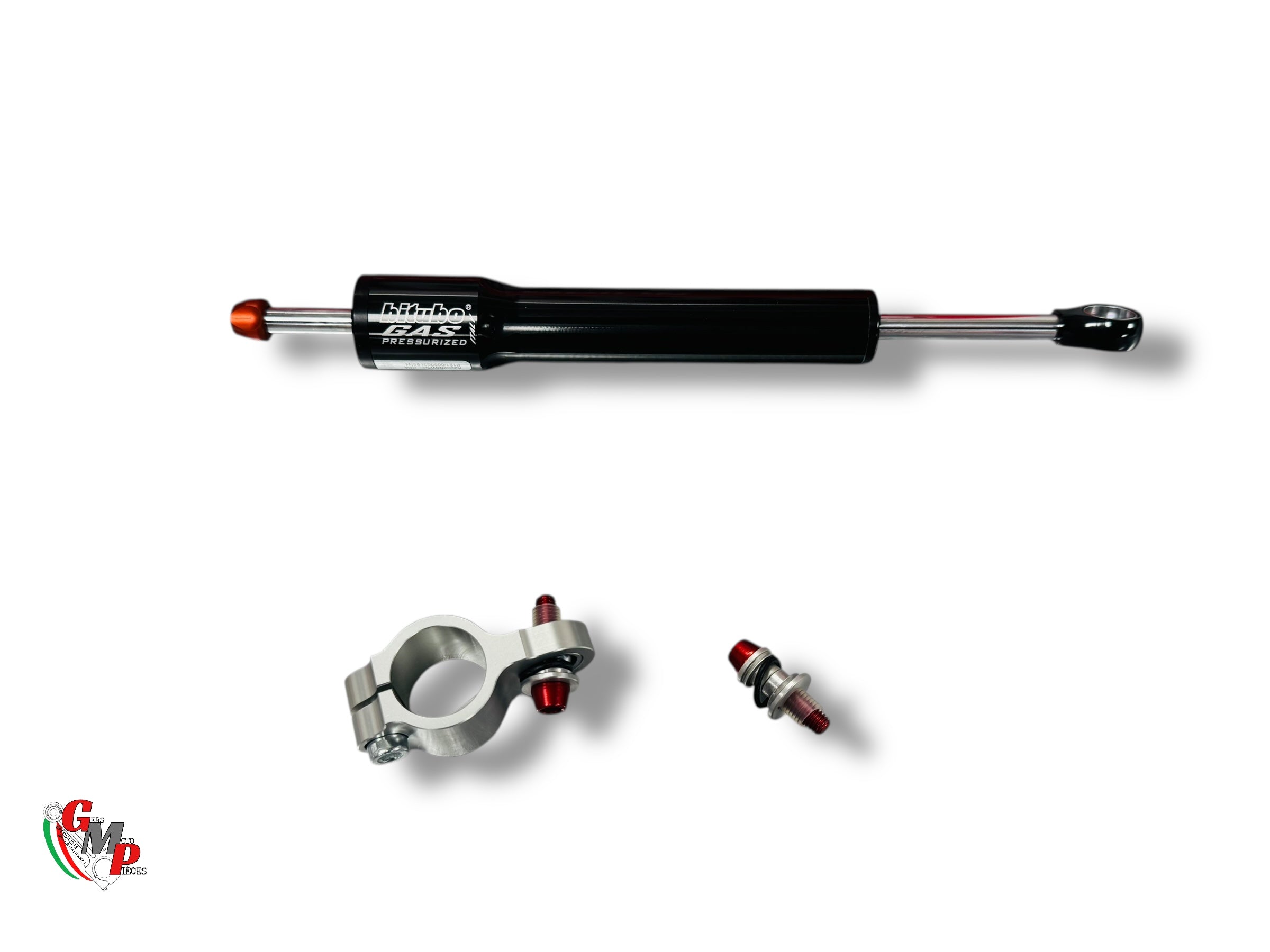 Kit amortisseur de direction Racing BITUBO Noir NEUF - Ducati