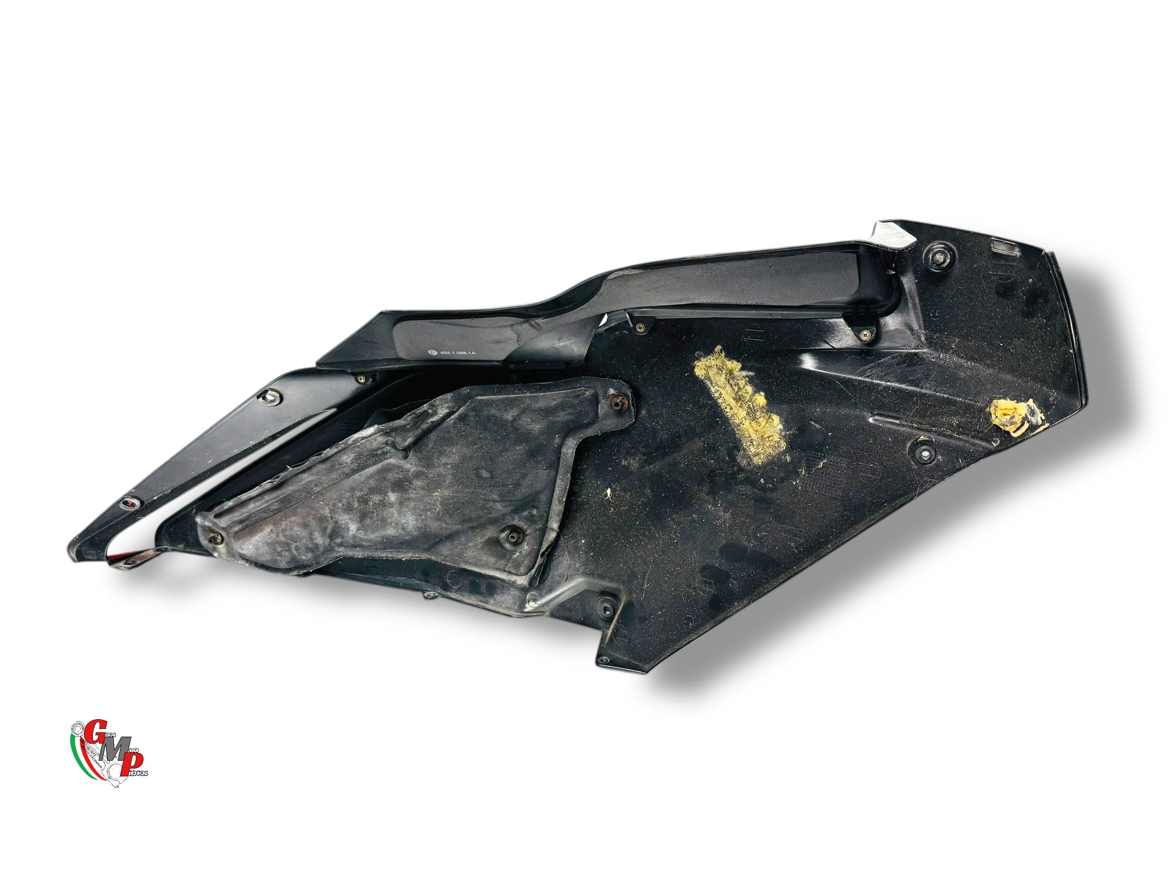 Carénage supérieur gauche noir brillant origine - Ducati