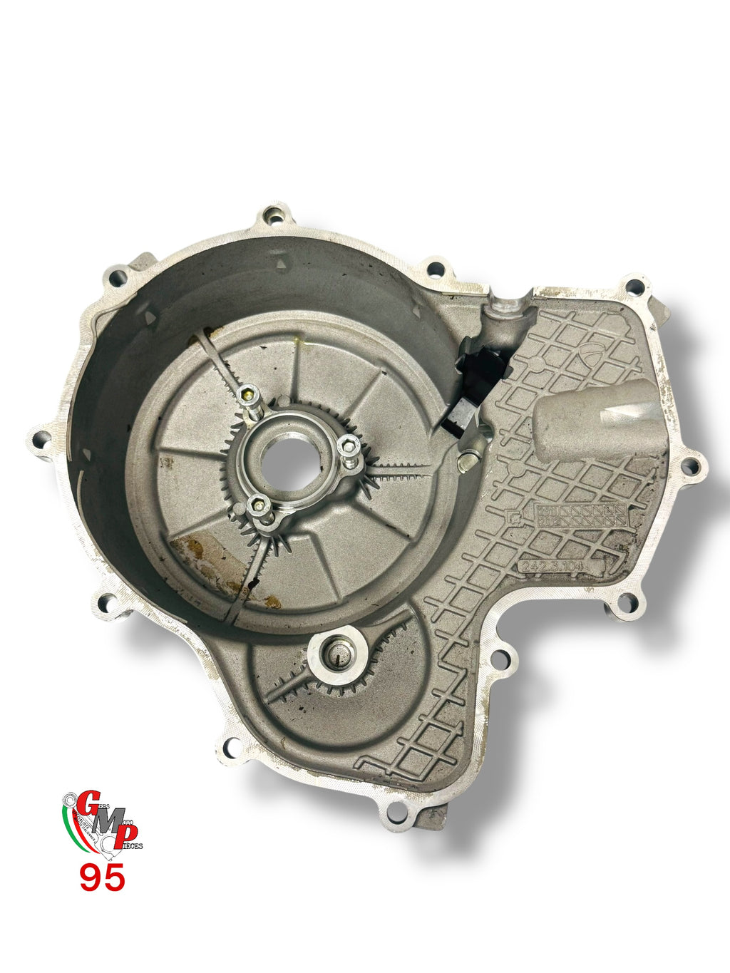 Carter d'alternateur gris - Ducati