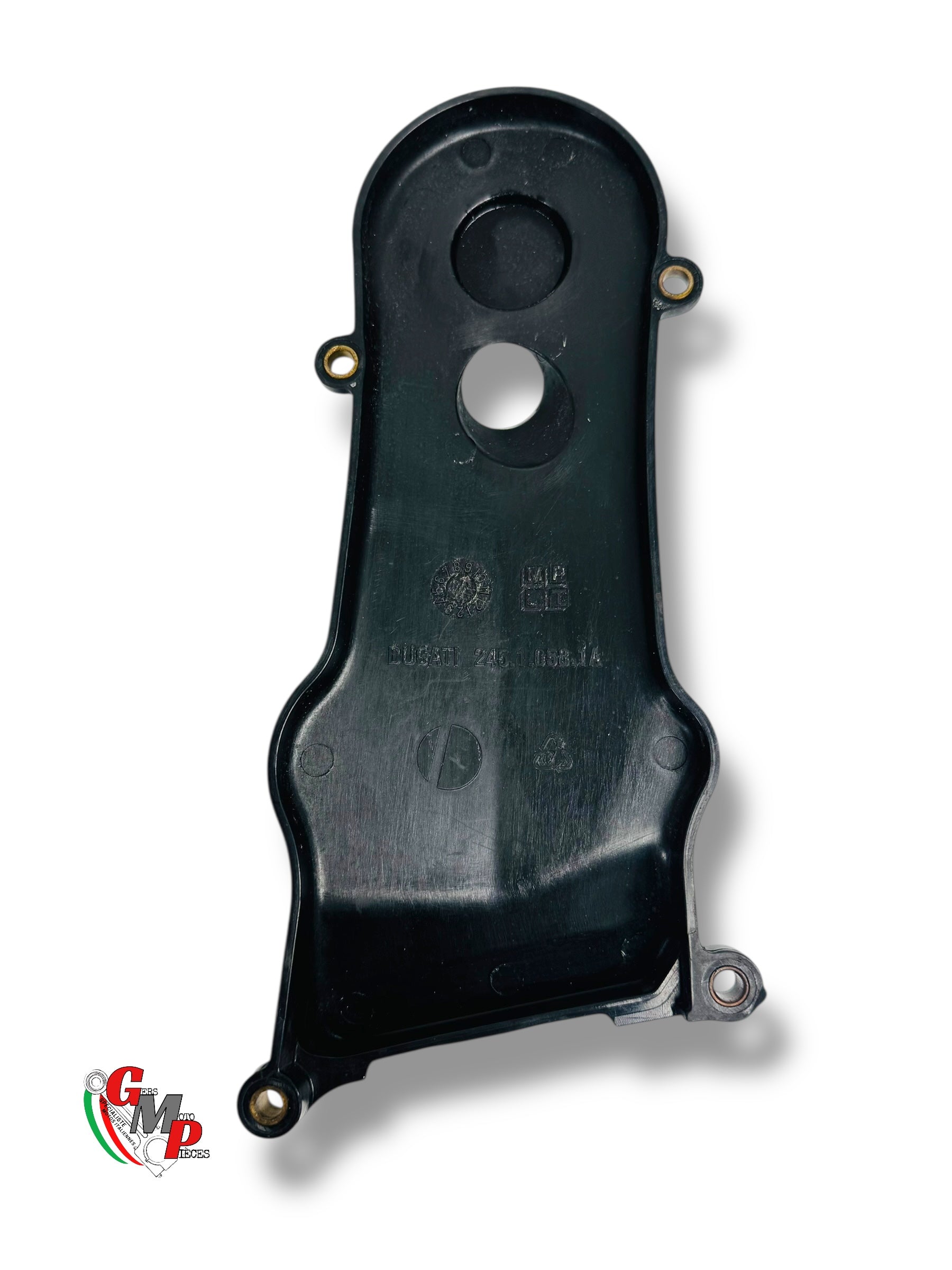 Cache courroie vertical noir - Ducati