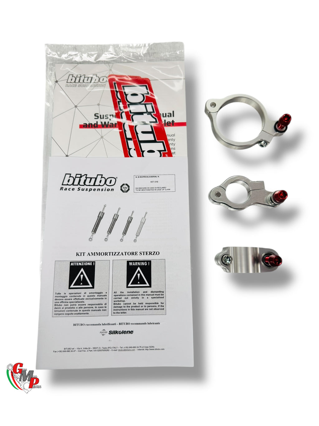Kit fixation amortisseur Racing BITUBO NEUF - Ducati