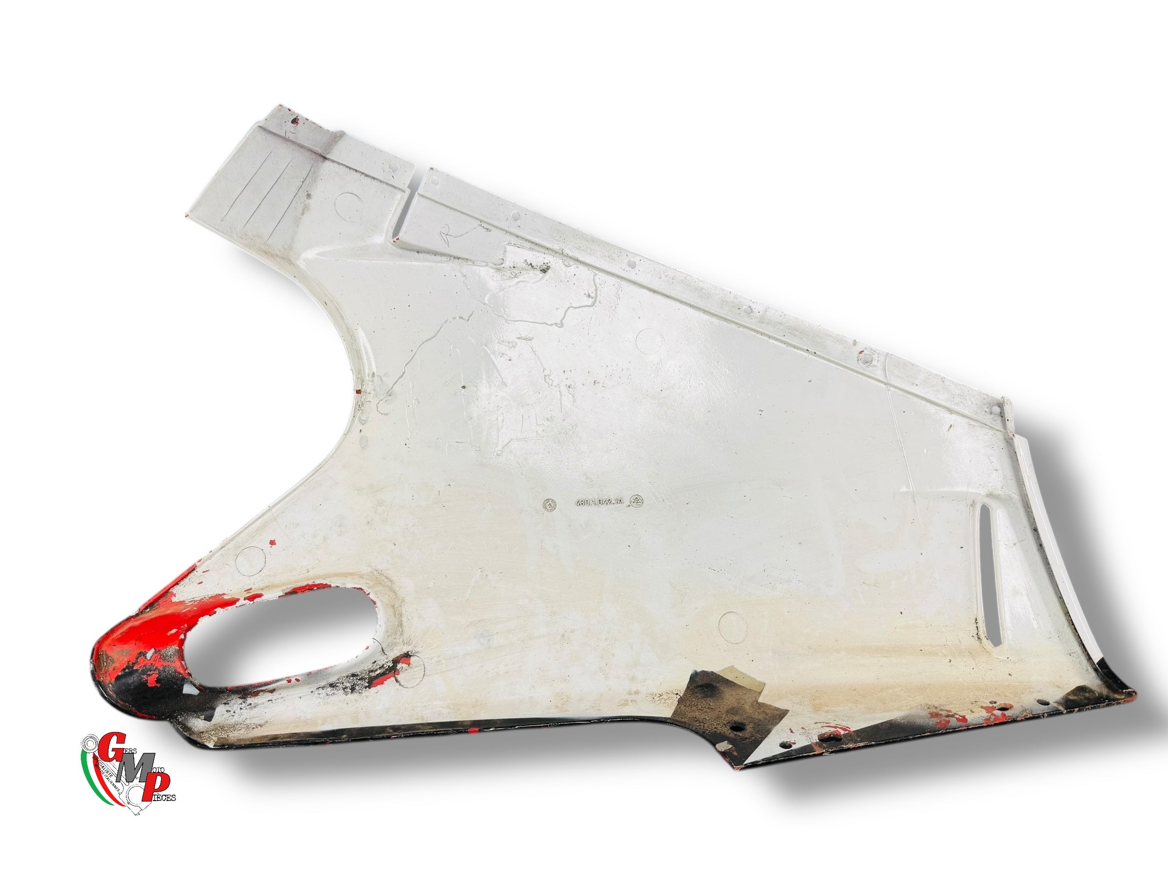 Carénage Inferieur Gauche Blanc - Ducati