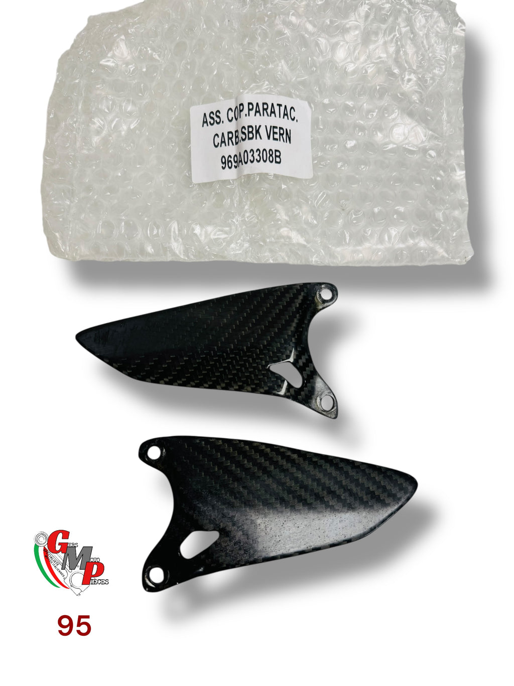 Paire Pare Talons Repose Pieds Pilote - Ducati Performance