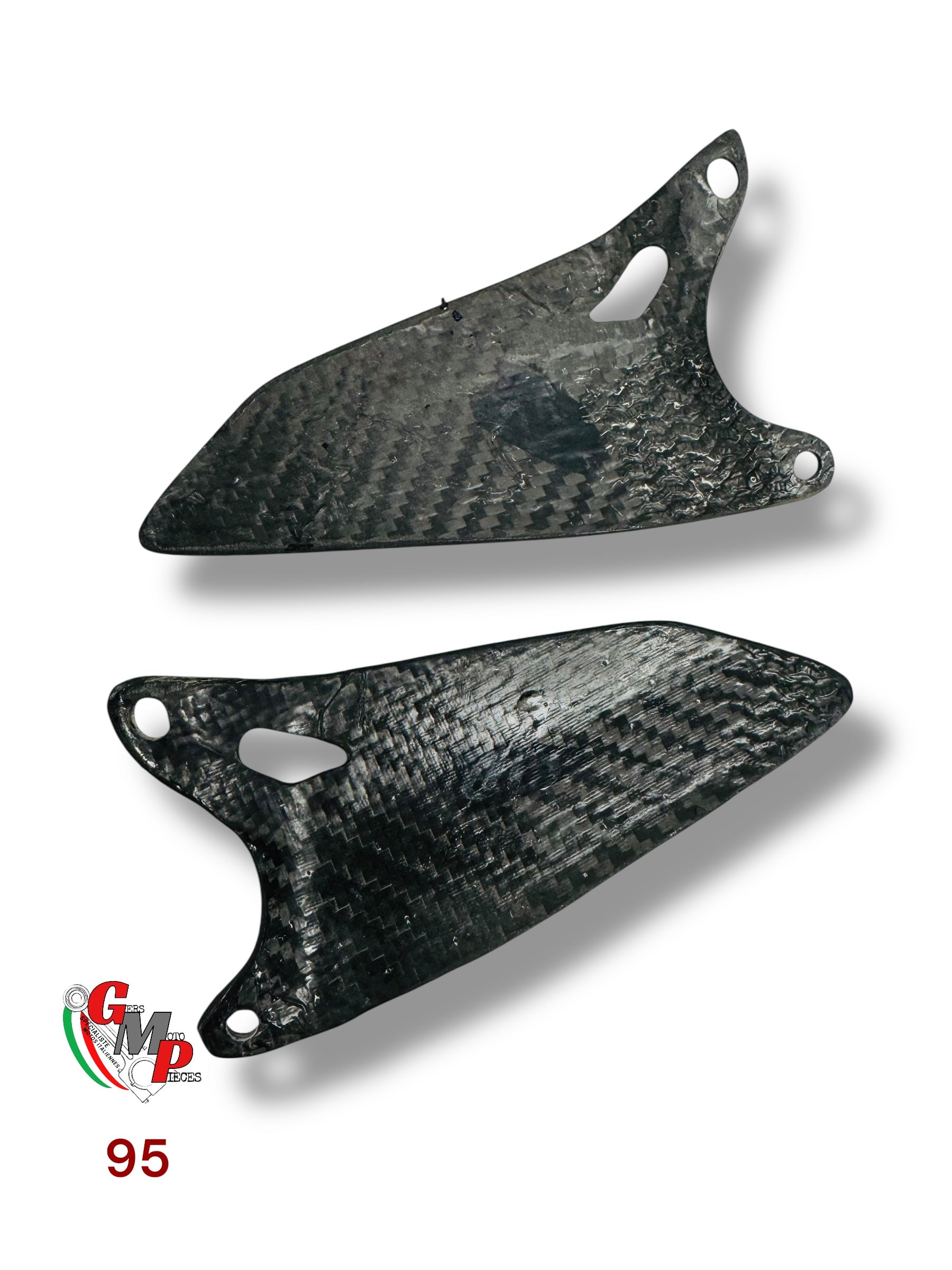 Paire Pare Talons Repose Pieds Pilote - Ducati Performance