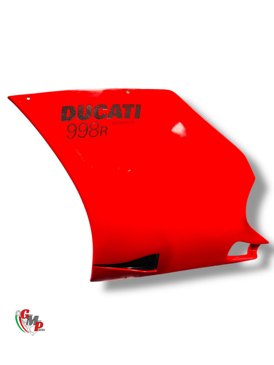 Flanc Carénage Carbone Rouge Gauche - Ducati