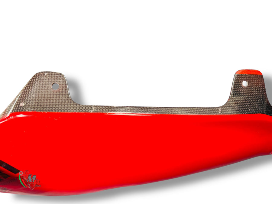 Flanc Carénage Carbone Rouge Gauche - Ducati
