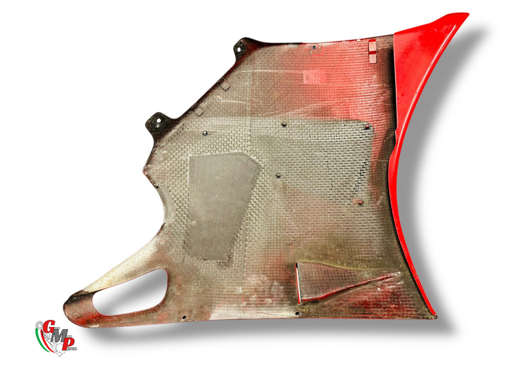 Carénage Carbone Rouge Gauche - Ducati