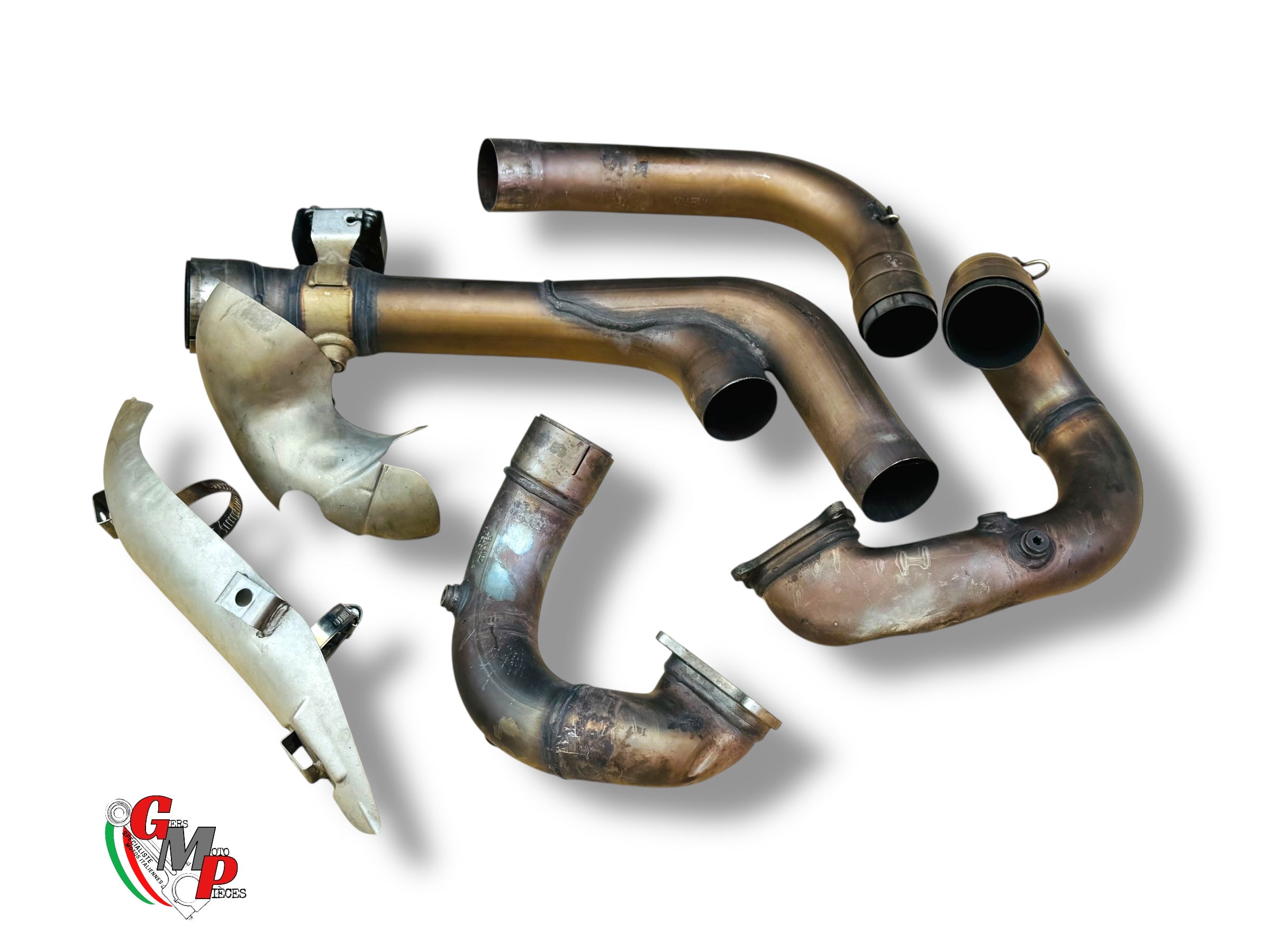 Ensemble collecteur échappement - Ducati