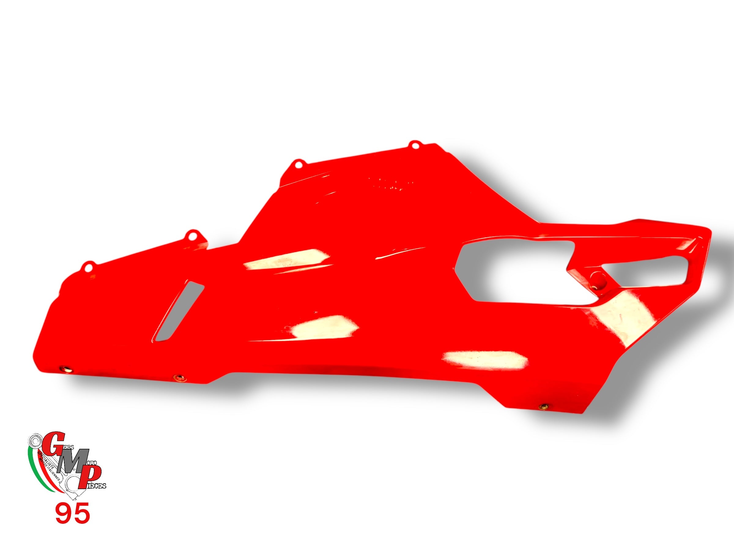 Sabot Gauche Demi Carénage Gauche Rouge - Ducati