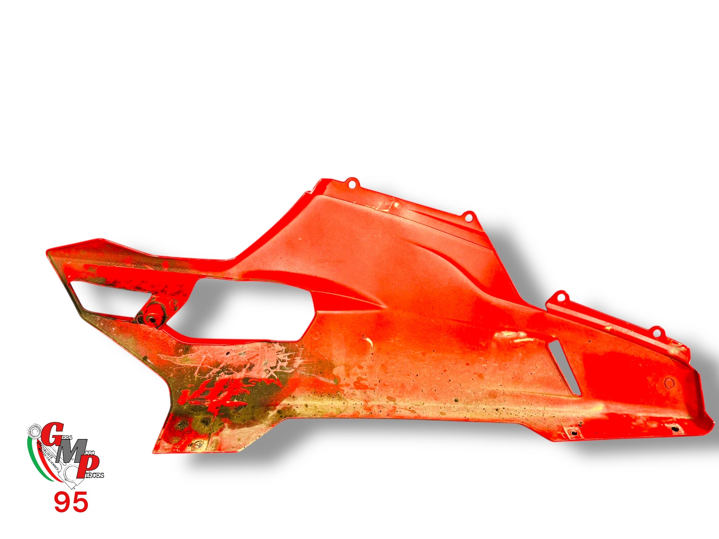 Sabot Gauche Demi Carénage Gauche Rouge - Ducati