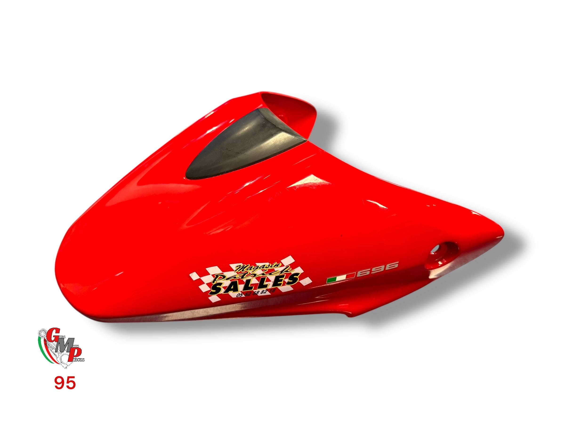 Capot de selle rouge - Ducati