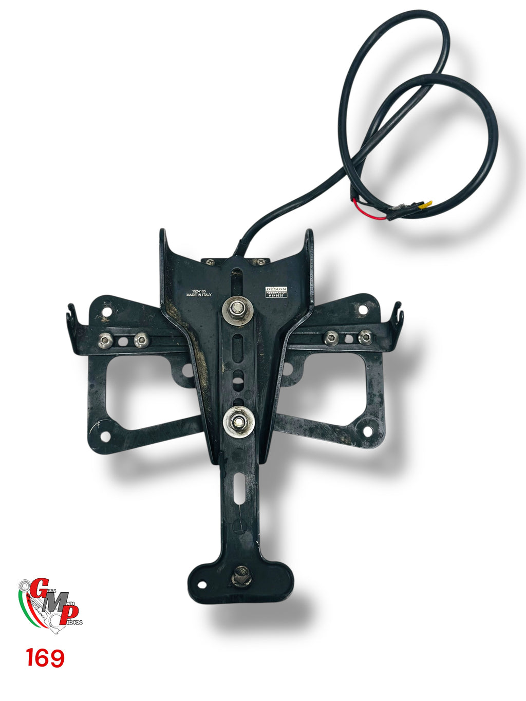 Support plaque immatriculation Rizoma - Ducati