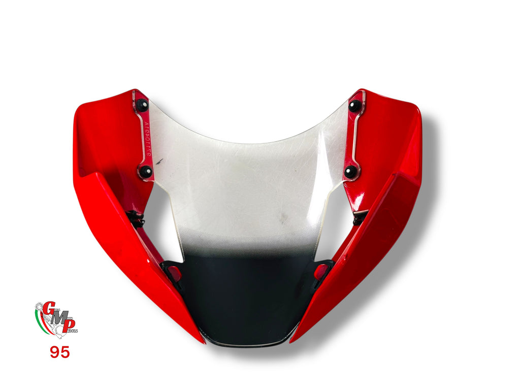 Bulle tête de fourche rouge originale - Ducati