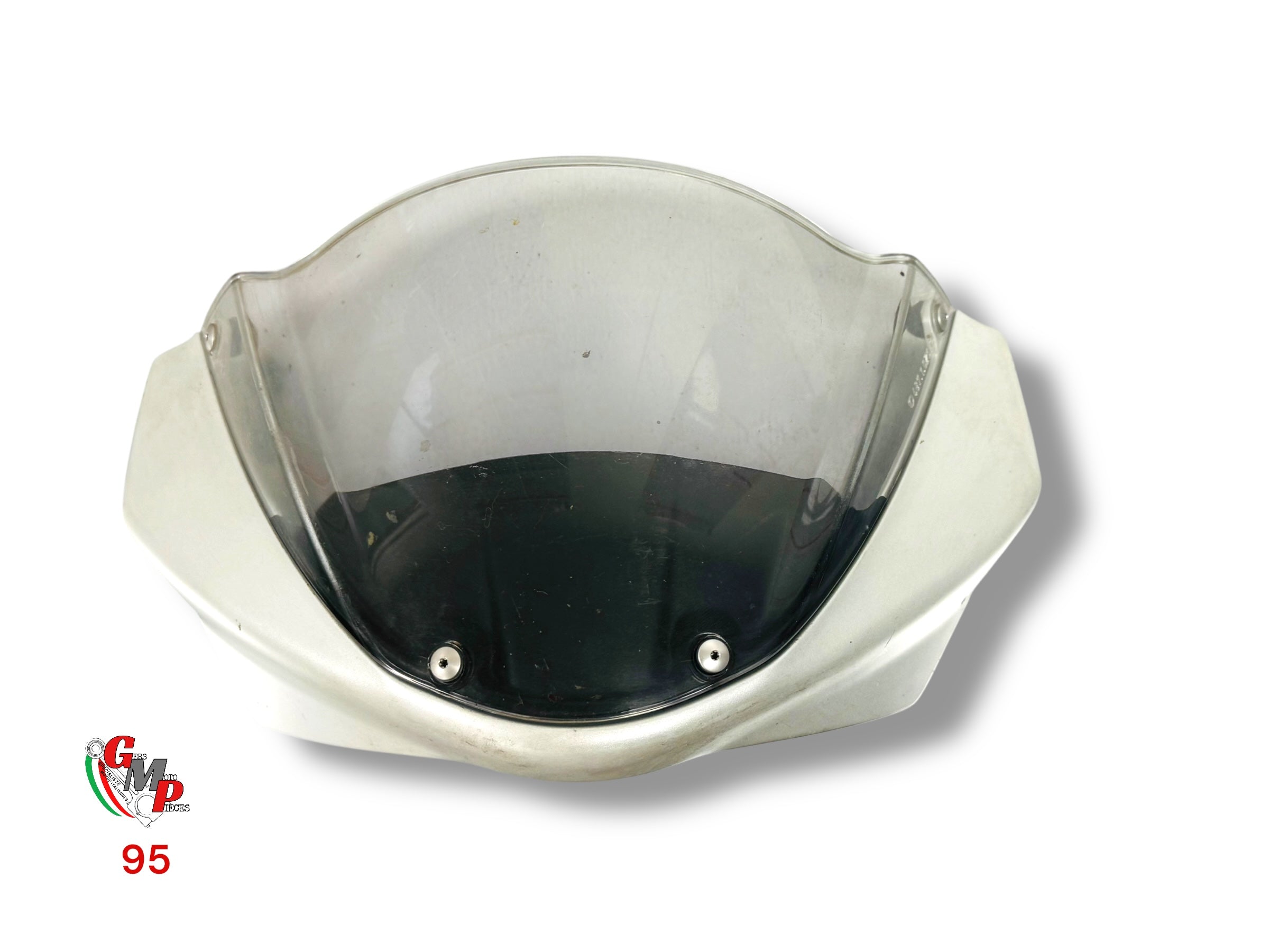 Bulle tête de fourche blanche - Ducati