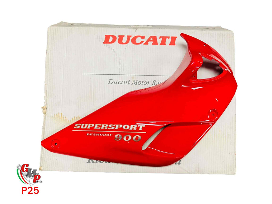 Flanc droit semi caréné rouge NEUF - Ducati